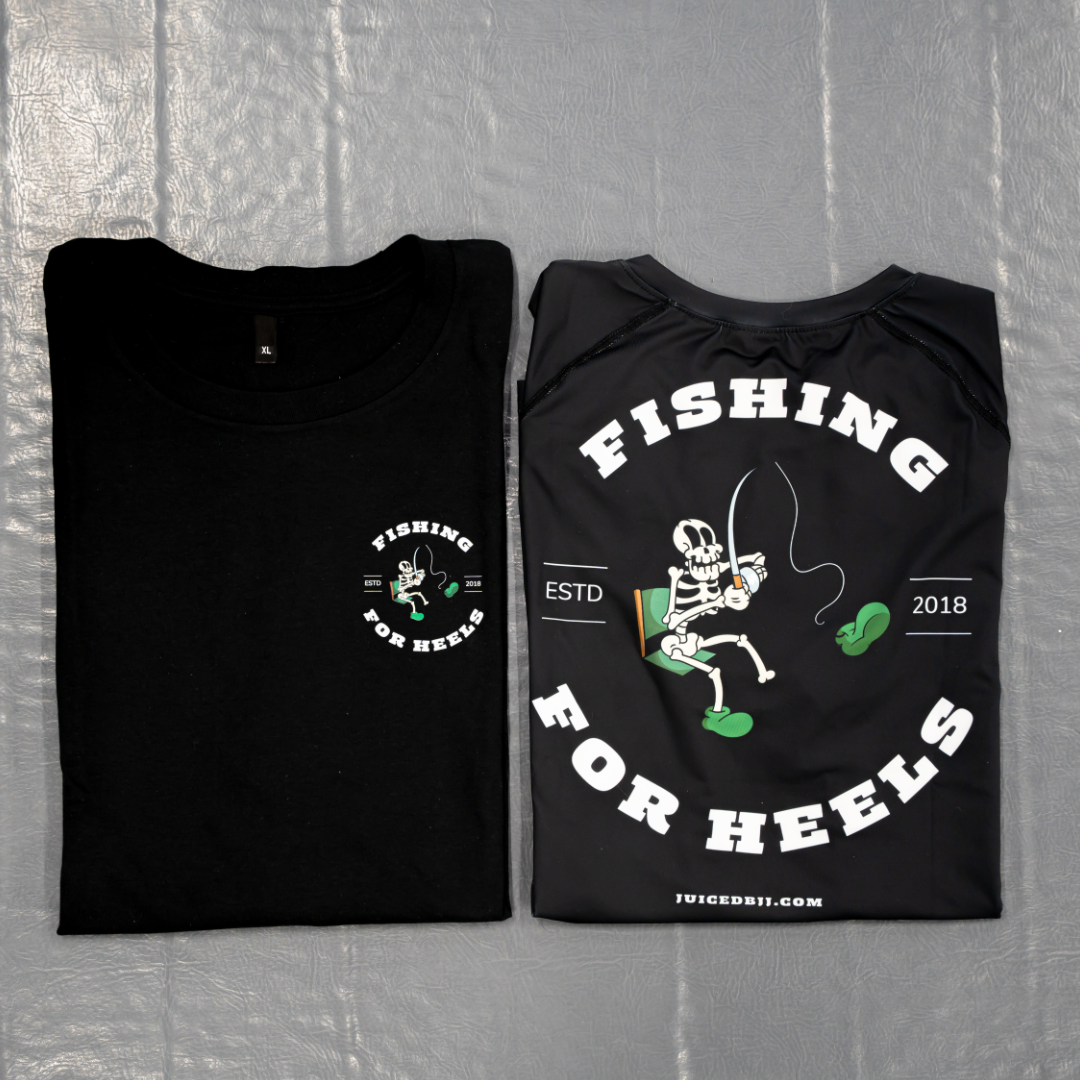 Fishing for Heels Bundle (T-Shirt + Rashguard)